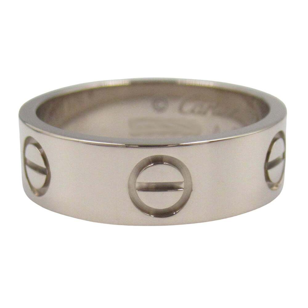 CARTIER Authentic 18k Silver Love Ring - Picture 2 of 7